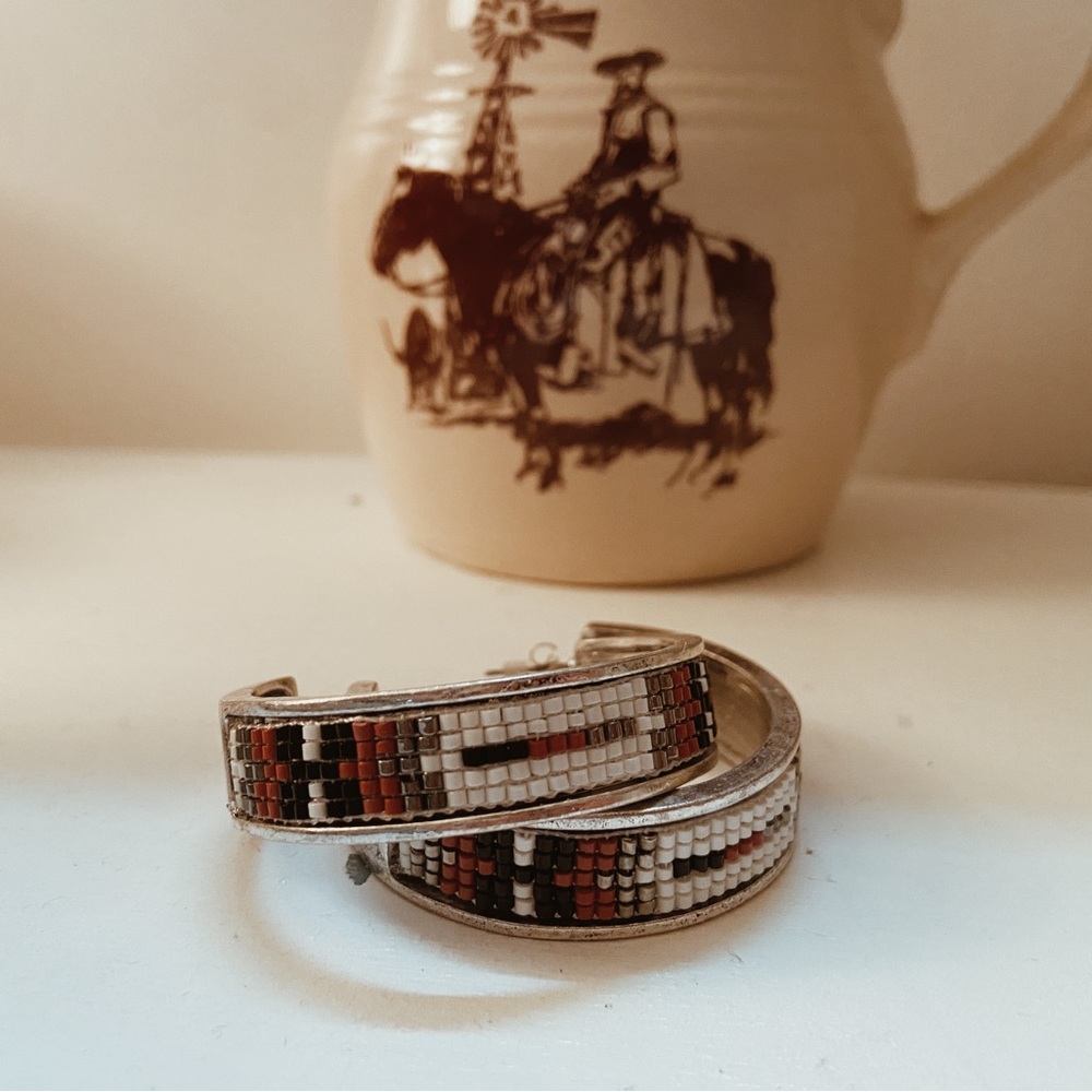 Idyllwind women’s beaded hoop earrings